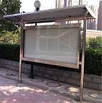 北京朝阳区加工不锈钢宣传栏，广告牌制作安装+68680560