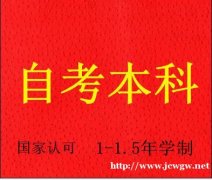 自考本科广州大学会展经济与管理专业一年学制学信网可查
