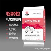 问农粉加粒教槽料 小猪饲料 营养全面抗拉稀吸收好断奶不掉膘