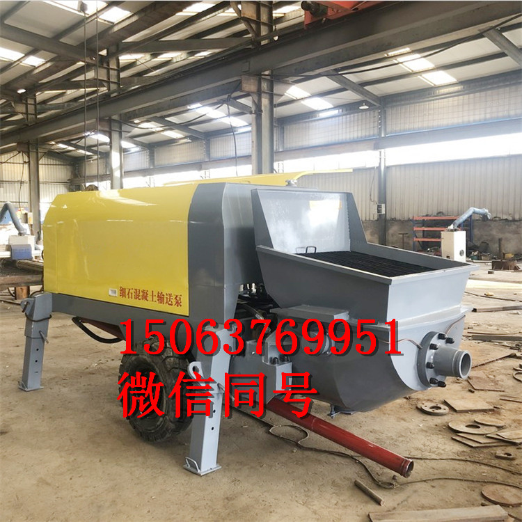 新型二次构造柱混凝土细石泵 斜式混凝土输送泵 新型二次构造柱混凝土细石泵 斜式混凝土输送泵