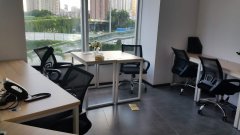 南山荔湾地铁口精装办公室出租，红本配置解除异常 可注册短租 