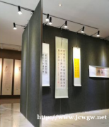 安宁棉麻无缝书画展板