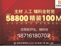 58800精装100平