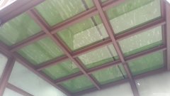 广州别墅门窗阳光房制作隔热遮阳帘阳光房装修设计玻璃房