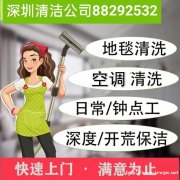 深圳到家完美清洁服务