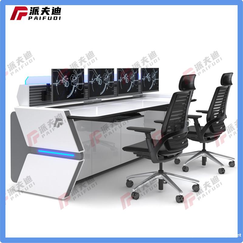 简约现代科技控制台指挥中心中控台调度台会议桌多媒体电脑桌工作 简约现代科技控制台指挥中心中控台调度台会议桌多媒体电脑桌工作