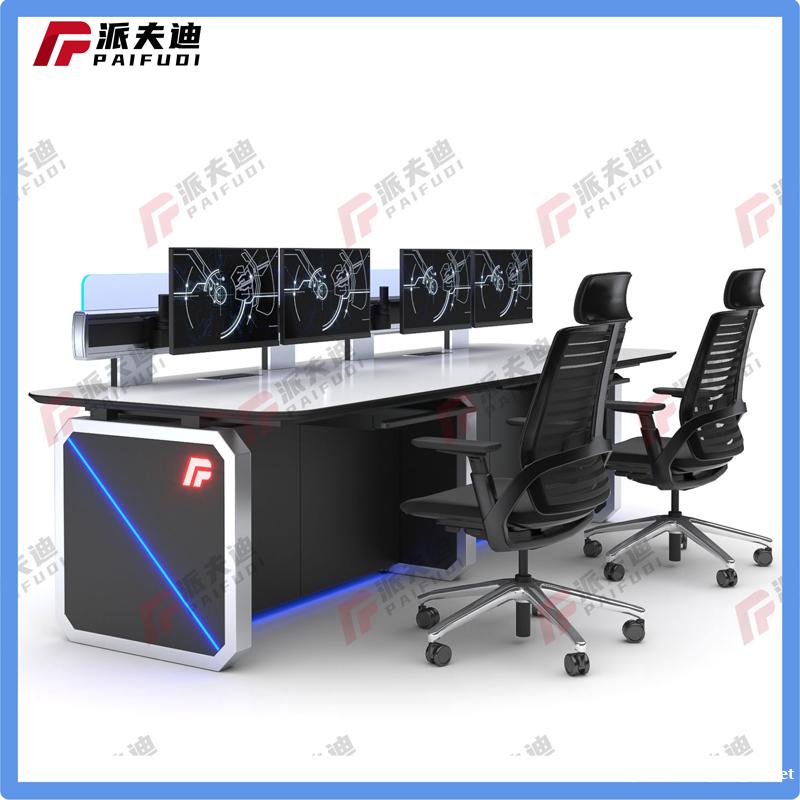 简约现代科技控制台指挥中心中控台调度台会议桌多媒体电脑桌工作 简约现代科技控制台指挥中心中控台调度台会议桌多媒体电脑桌工作