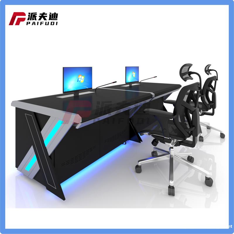 简约现代科技控制台指挥中心中控台调度台会议桌多媒体电脑桌工作 简约现代科技控制台指挥中心中控台调度台会议桌多媒体电脑桌工作