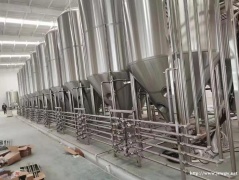 杭州啤酒工厂年产2000吨精酿啤酒设备