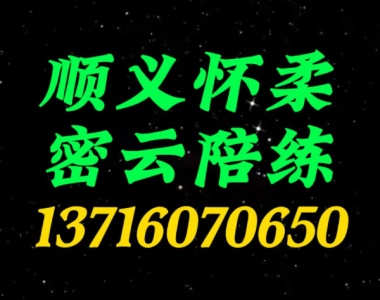 怀柔密云好师傅汽车陪练