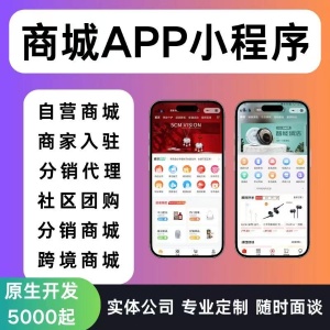 商城app开发自营分销模式商城海外多语言积分商城小程序