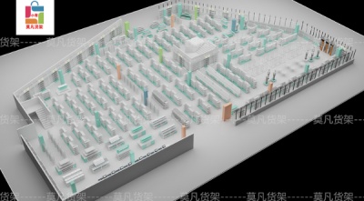 安徽饰品店货架设计、百货货架布置的商业优化策略