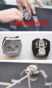 海拉克斯hilux三菱皮卡车后箱宝搭配金属绳钩卡扣