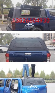 江西五十铃铃拓瑞迈DMAX皮卡三开门货箱盖后箱高盖改装