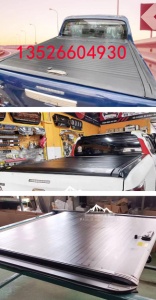 三菱l200皮卡车手动卷帘铝合金拉帘盖平推盖拉盖改装