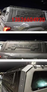 24年塔库马tacoma皮卡车分体锰钢后箱盖高盖改装