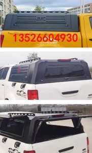 江铃域虎3/5/7/9皮卡车整体三开门高盖后箱盖改装配件